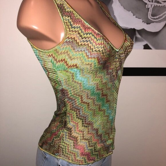 Missoni Designer Tank Top, Small - Picture 2 of 4